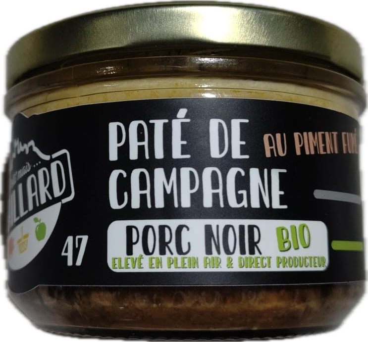 Paté au piment fumé 200g