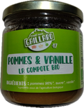 Compote pommes - vanille 340g