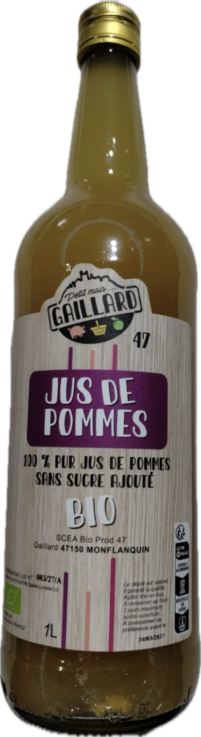 Jus de pommes 1L